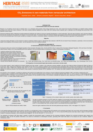 CO2 Emissions in Own Materials from Vernacular Architecture - C. Arguedas Garro, B. Serrano Lanzarote, M. Navarro Escudero