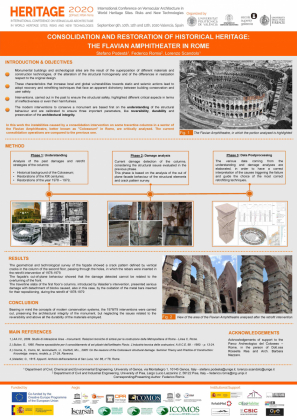Consolidation and Restoration of Historical Heritage: The Flavian Amphitheater in Rome - S. Podestà, F. Romis, L. Scandolo